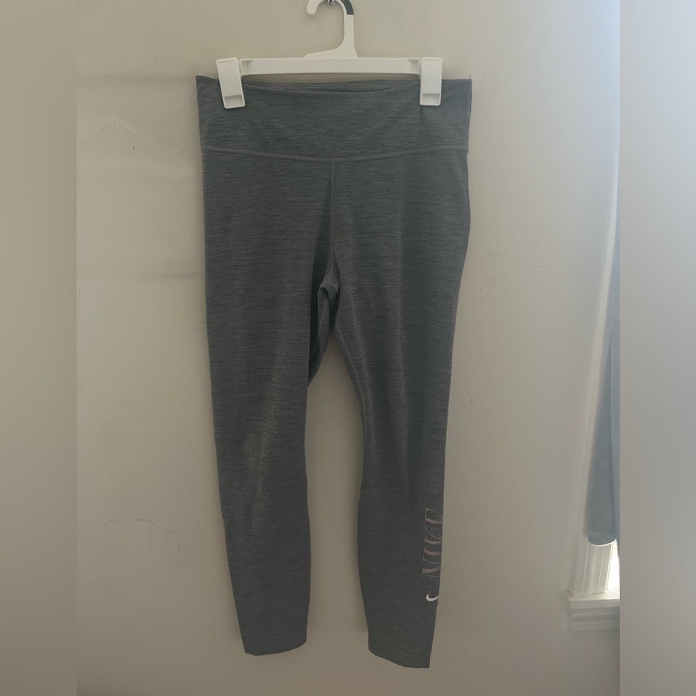 Gray Dry Fit Leggings